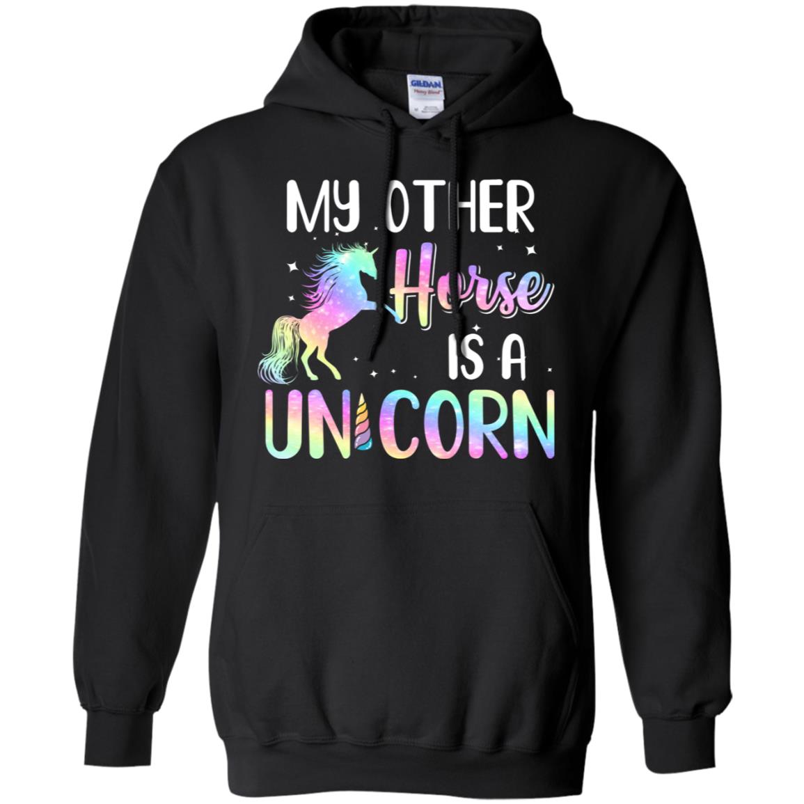 My Other Horse Is A Unicorn Lovers T-Shirt & Tank Top | Teecentury.com