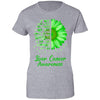 Being Strong Daisy Flower Green Liver Cancer Awareness T-Shirt & Hoodie | Teecentury.com