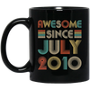 Awesome Since July 2010 Vintage 12th Birthday Gifts Mug Coffee Mug | Teecentury.com
