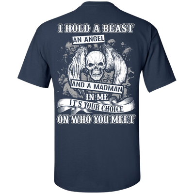 I Hold A Beast An Angel And A Madman In Me T-Shirt & Hoodie | Teecentury.com