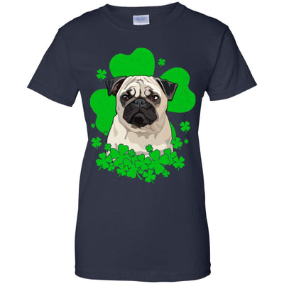 Pug St. Patrick's Day Clovers T-Shirt & Hoodie | Teecentury.com