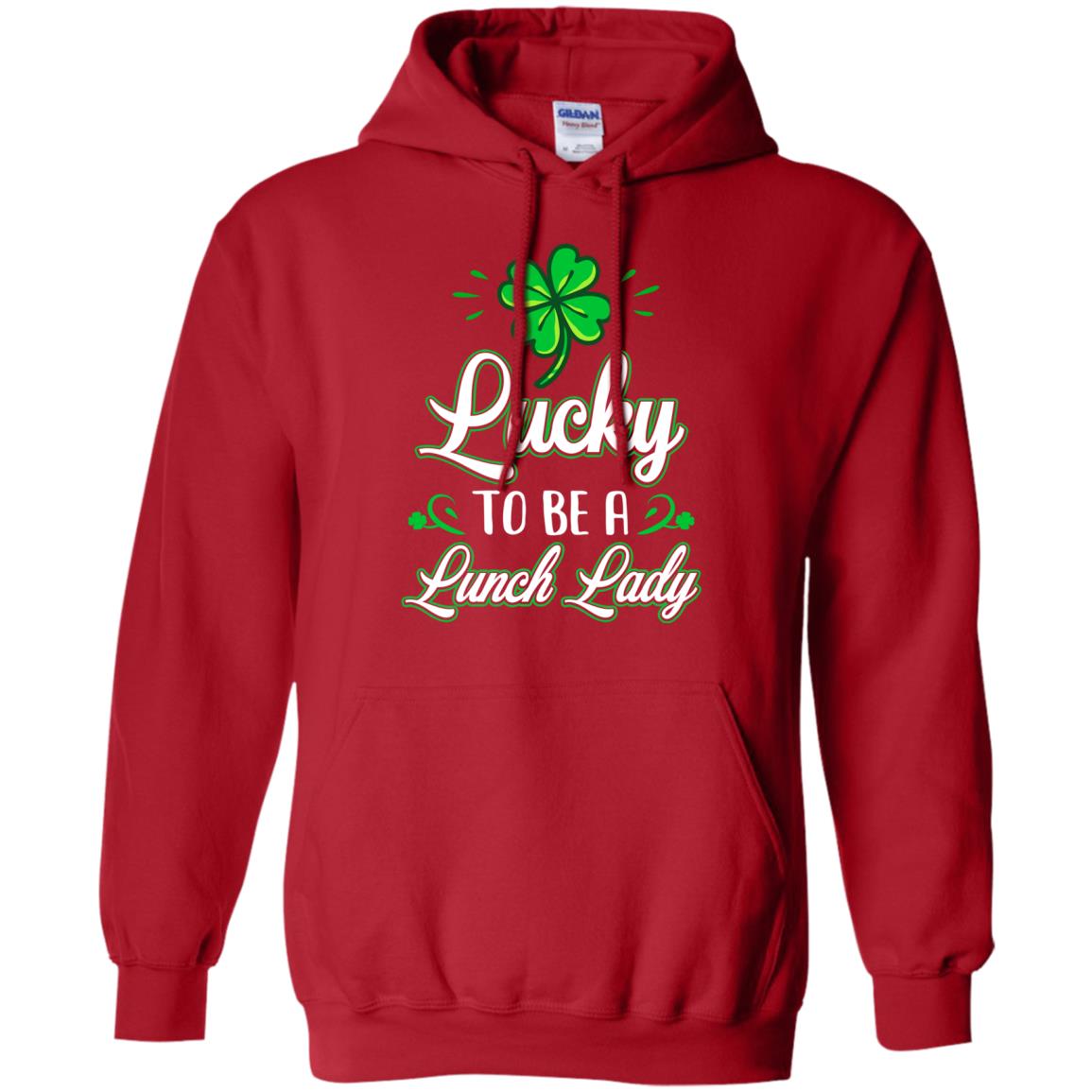 Lucky To Be A Lunch Lady St Patricks Day School Teacher T-Shirt & Hoodie | Teecentury.com