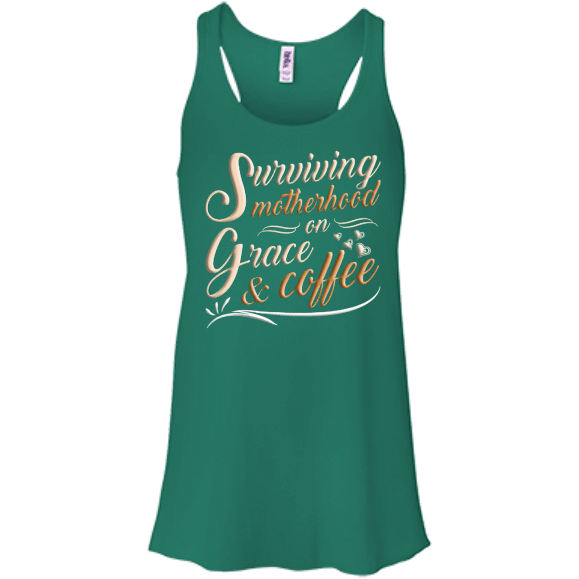 Surviving Motherhood On Grace And Coffee T-Shirt & Hoodie | Teecentury.com