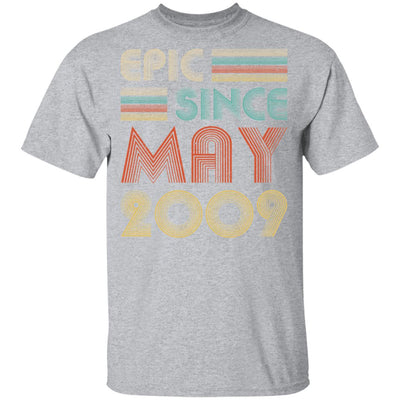Epic Since May 2009 Vintage 13th Birthday Gifts Youth Youth Shirt | Teecentury.com