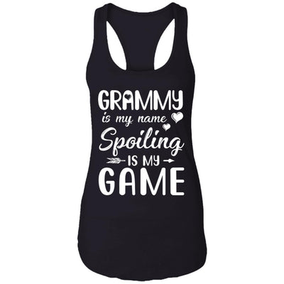 Grammy Is My Name Spoiling Is My Game Funny Mothers Day T-Shirt & Tank Top | Teecentury.com