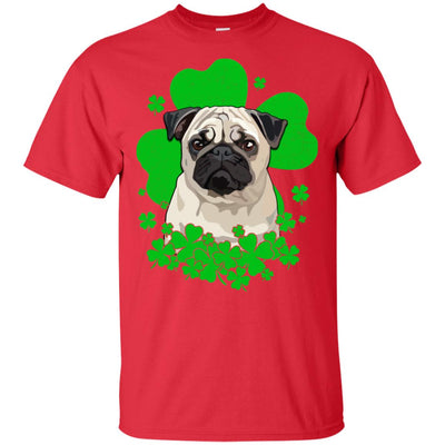 Pug St. Patrick's Day Clovers T-Shirt & Hoodie | Teecentury.com