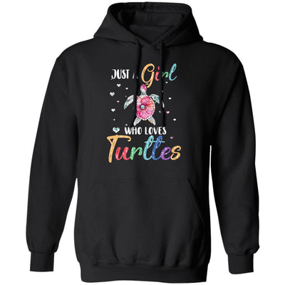 Just A Girl Who Loves Turtles Cute Turtle Lover T-Shirt & Hoodie | Teecentury.com