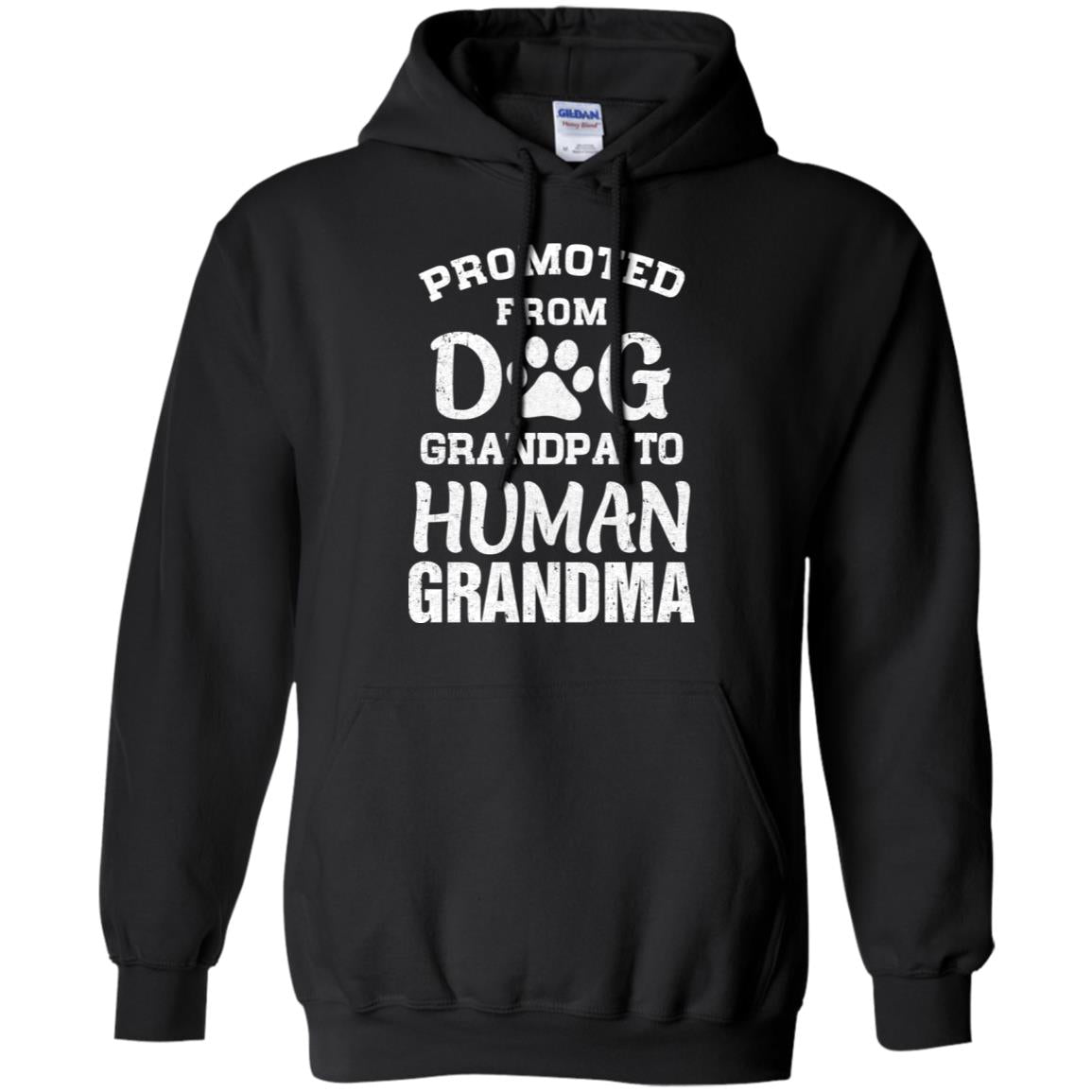 Promoted From Dog Grandpa To Human Grandpa Gifts T-Shirt & Hoodie | Teecentury.com