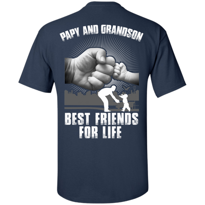 Papy And Grandson Best Friends For Life T-Shirt & Hoodie | Teecentury.com