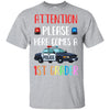 Kids First Day Of School 2022 1st Grade Police Attention Please Youth T-Shirt & Hoodie | Teecentury.com
