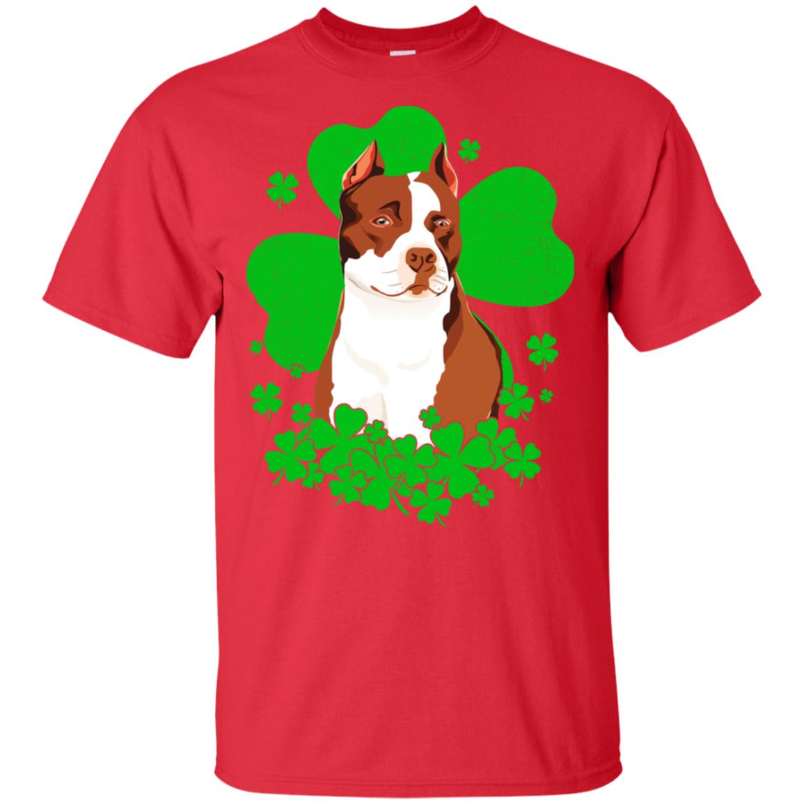 Pitbull St. Patrick's Day Clovers T-Shirt & Hoodie | Teecentury.com