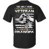 I Love More Than Being A Veteran Is Being A Grandpa T-Shirt & Hoodie | Teecentury.com