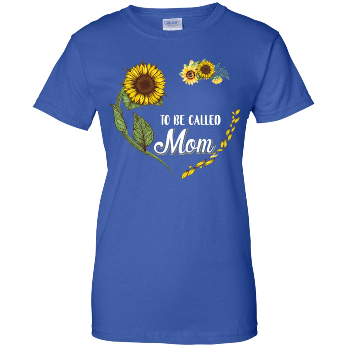 Blessed To Be Called Mom Sunflower Mothers Day Gift T-Shirt & Tank Top | Teecentury.com