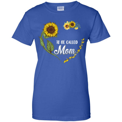 Blessed To Be Called Mom Sunflower Mothers Day Gift T-Shirt & Tank Top | Teecentury.com