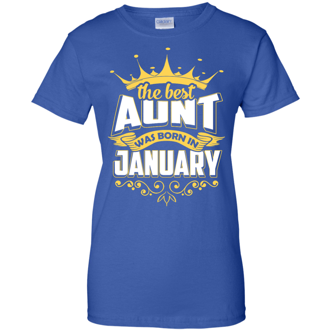 The Best Aunt Was Born In January T-Shirt & Hoodie | Teecentury.com