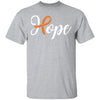 Multiple Sclerosis Leukemia Awareness Orange Ribbon Hope T-Shirt & Hoodie | Teecentury.com