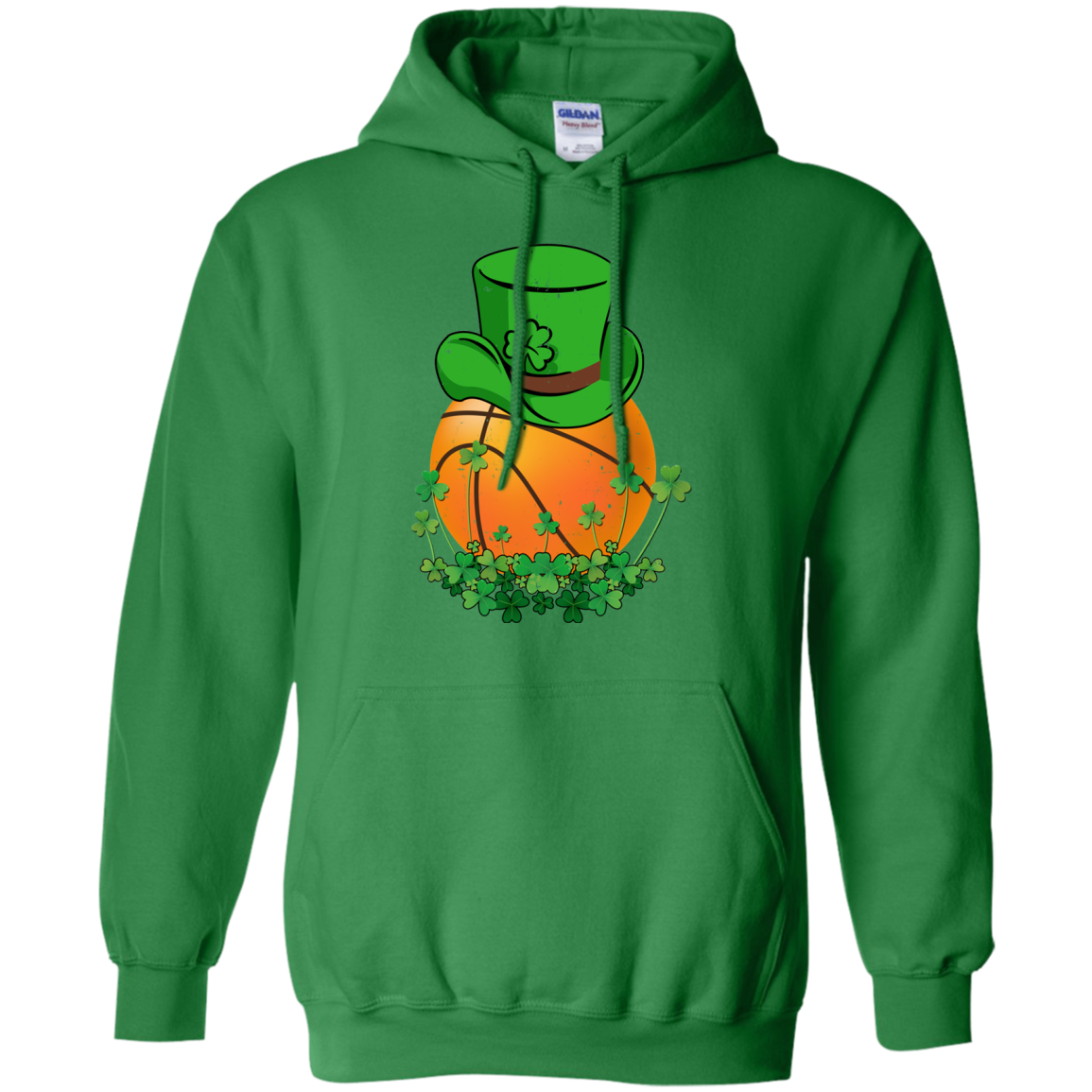 Shamrock Basketball Leprechaun St Patricks Day T-Shirt & Hoodie | Teecentury.com