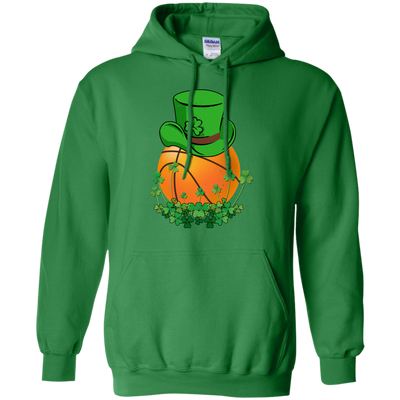 Shamrock Basketball Leprechaun St Patricks Day T-Shirt & Hoodie | Teecentury.com