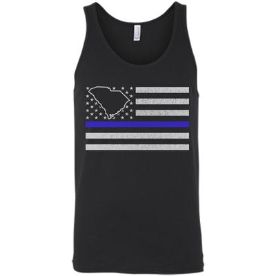 South Carolina Thin Blue Line Police State T-Shirt & Hoodie | Teecentury.com