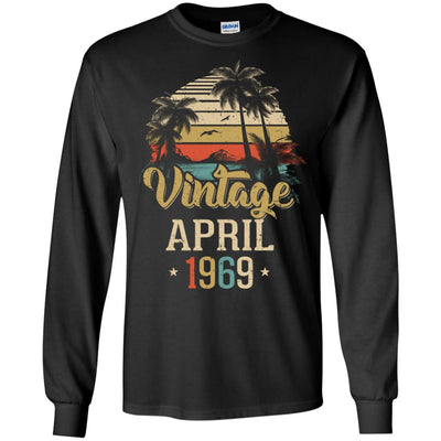 Retro Classic Vintage April 1969 53th Birthday Gift T-Shirt & Hoodie | Teecentury.com