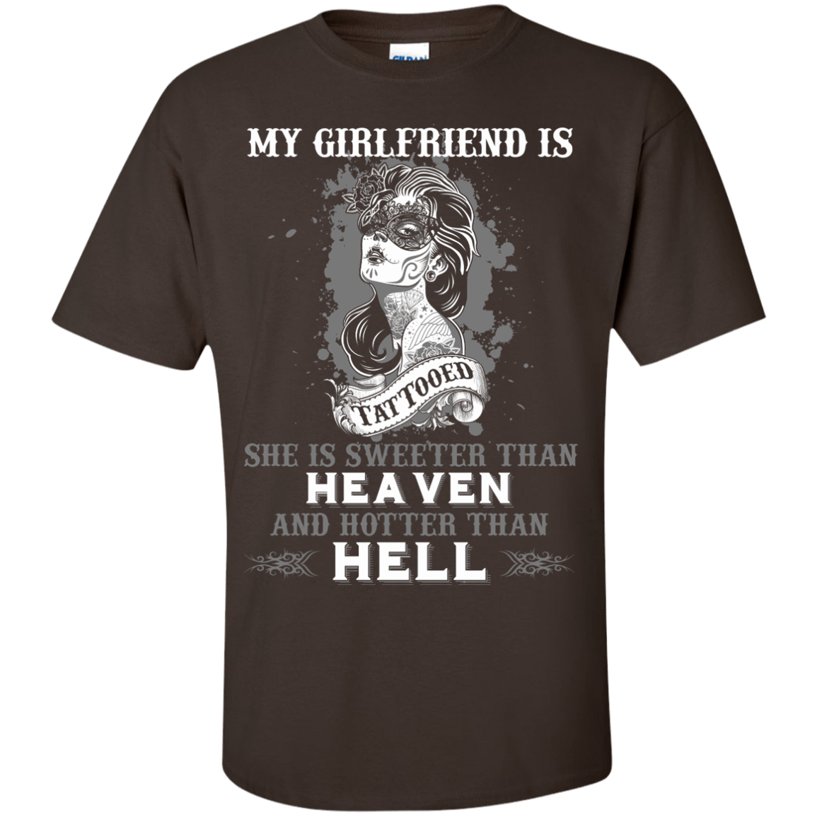 My Girlfriend Is Tattooted T-Shirt & Hoodie | Teecentury.com