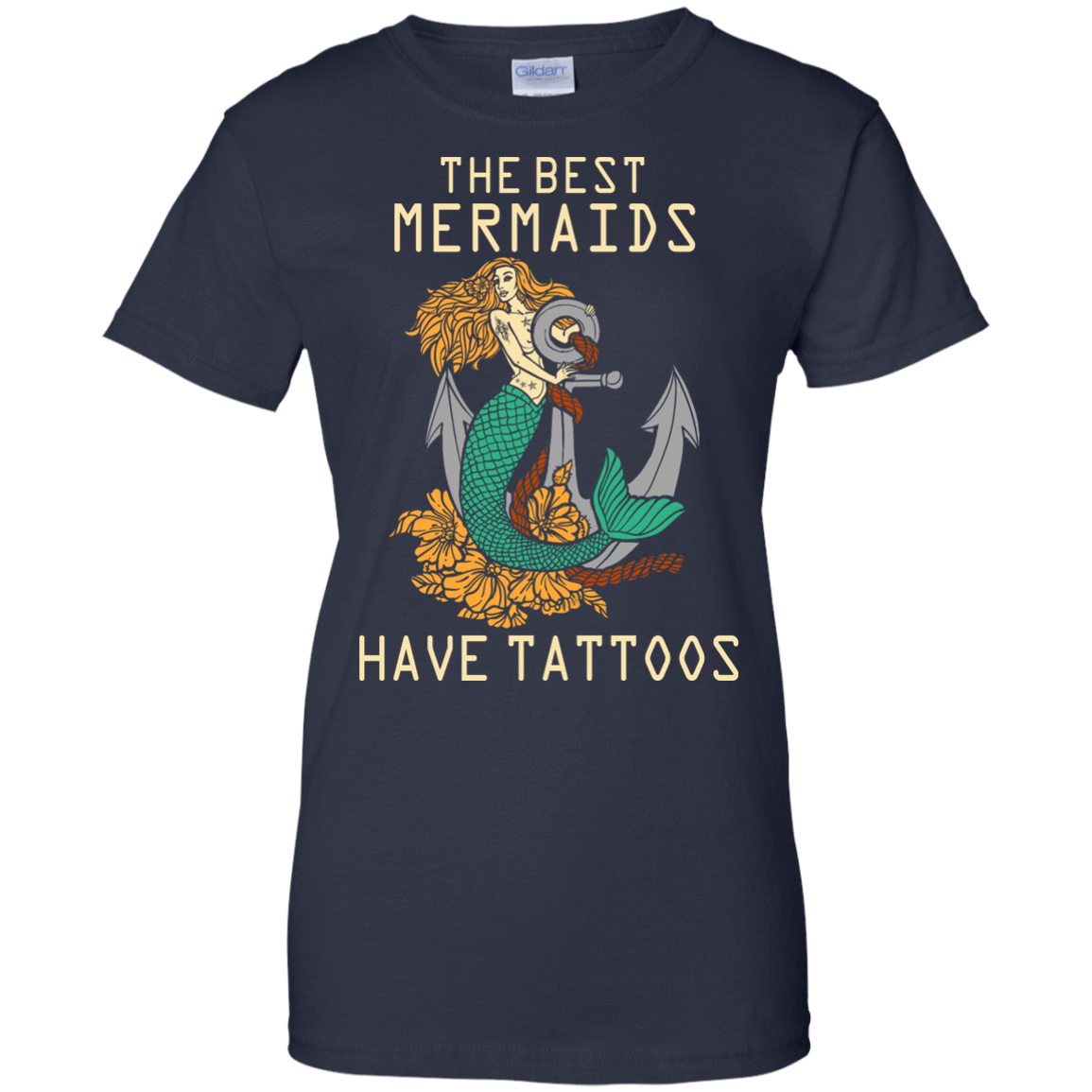 The Best Mermaids Have Tattoos T-Shirt & Hoodie | Teecentury.com