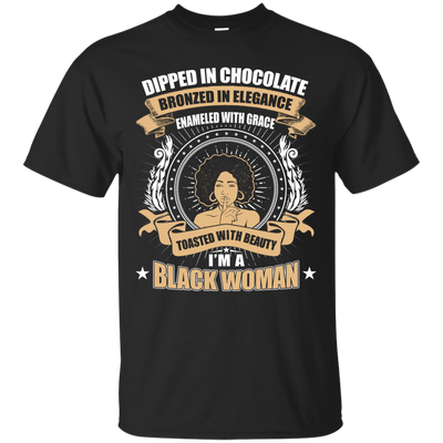 Toasted With Beauty I'm A Black Woman T-Shirt & Hoodie | Teecentury.com