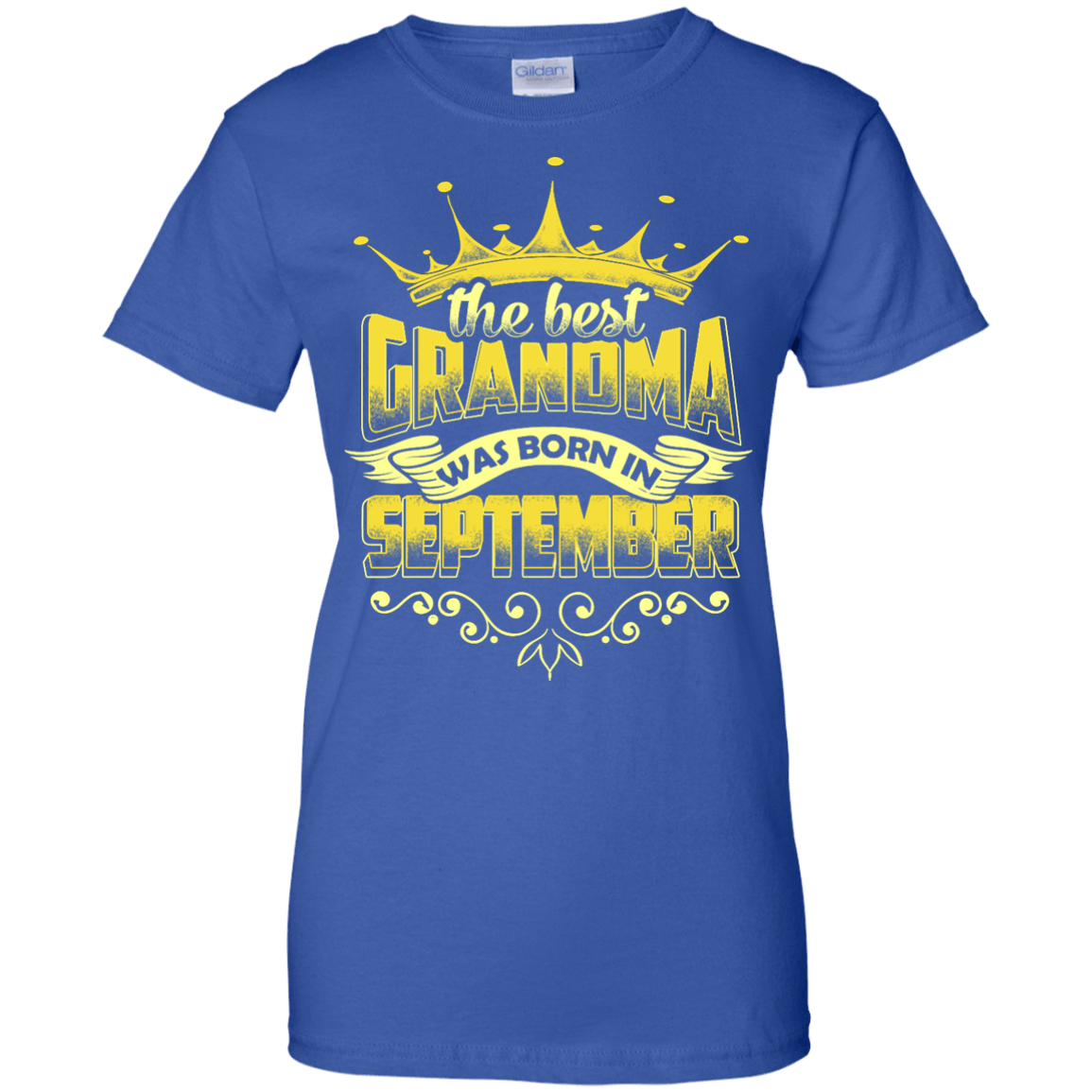 The Best Grandma Was Born In September T-Shirt & Hoodie | Teecentury.com