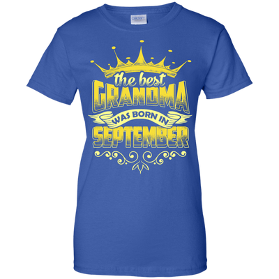 The Best Grandma Was Born In September T-Shirt & Hoodie | Teecentury.com