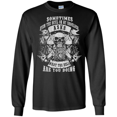 Viking What The Hell Are You Doing T-Shirt & Hoodie | Teecentury.com