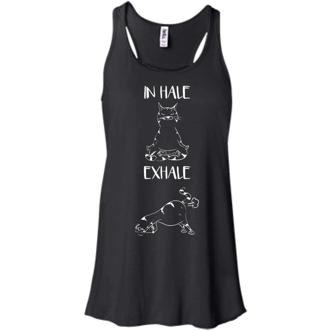 Yoga Cat Inhale Exhale T-Shirt & Hoodie | Teecentury.com