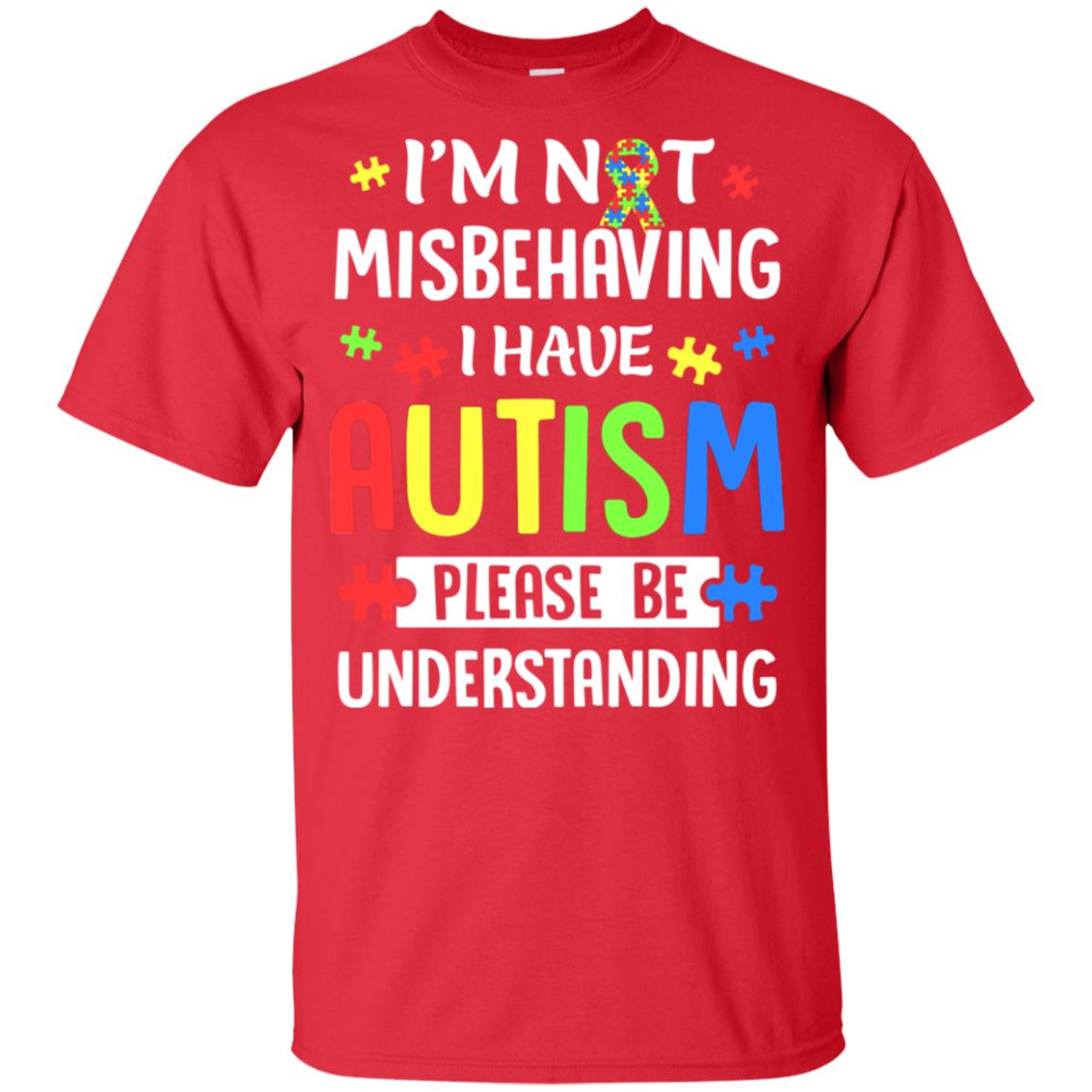 Autism Awareness I'm Not Misbehaving I Have Autism Youth Youth Shirt | Teecentury.com