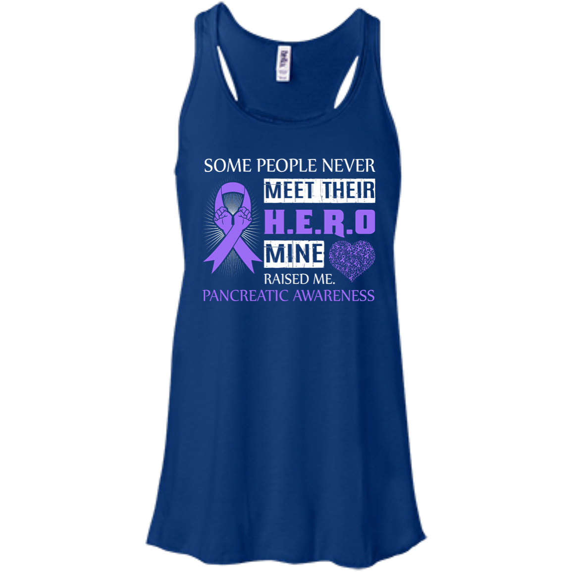 Pancreatic Awareness Some People Never Meet Hero T-Shirt & Hoodie | Teecentury.com