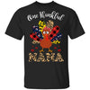 One Thankful Nana Leopard Turkey Thanksgiving Gift T-Shirt & Sweatshirt | Teecentury.com