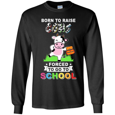 Born To Raise Cow Forced To Go To School Youth Youth Shirt | Teecentury.com