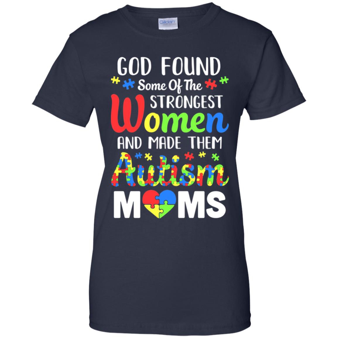 God Made Autism Mom Support Awareness Autistic Parents T-Shirt & Hoodie | Teecentury.com