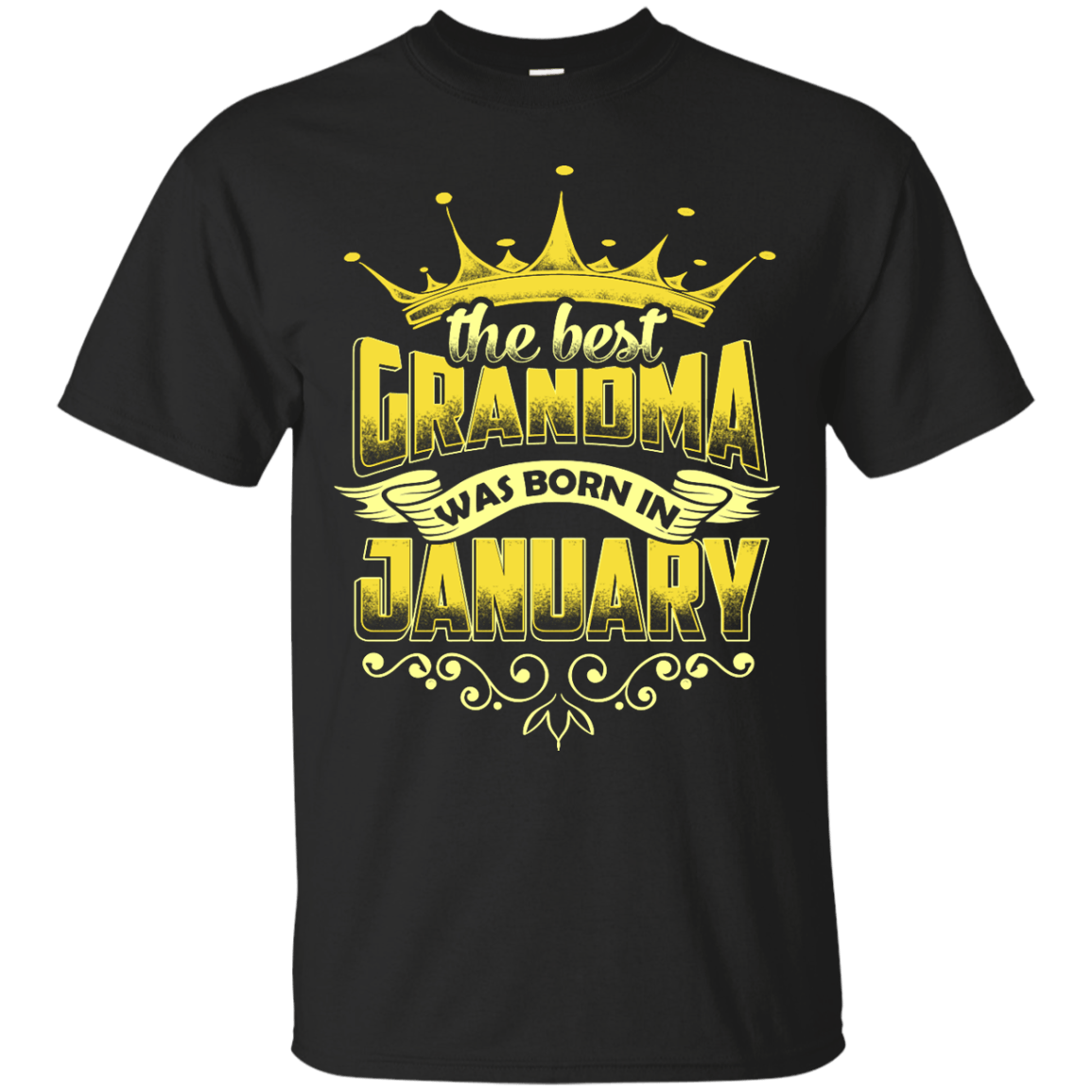 The Best Grandma Was Born In January T-Shirt & Hoodie | Teecentury.com
