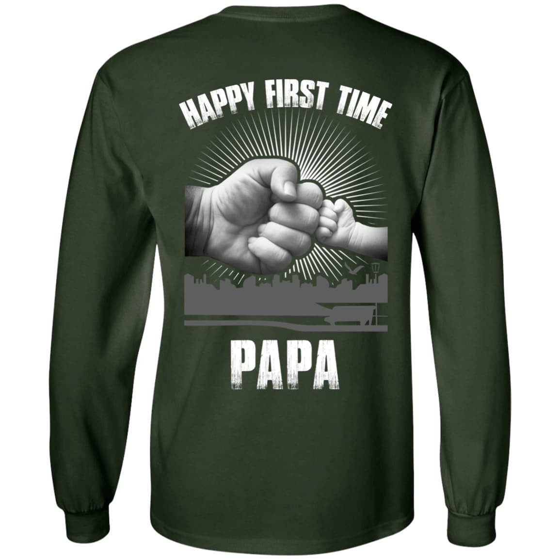 HAPPY FIRST TIME PAPA T-Shirt & Hoodie | Teecentury.com