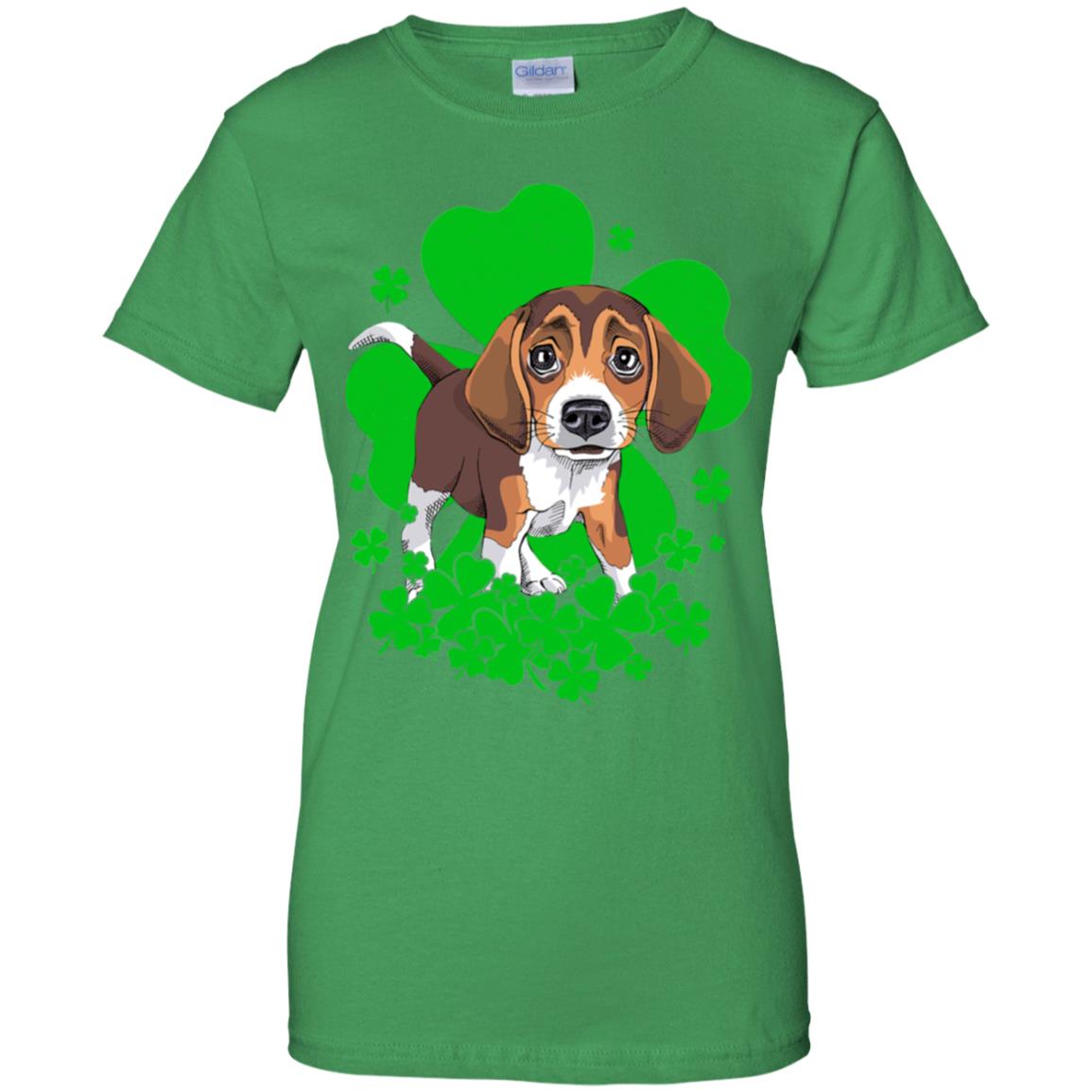Beagle St. Patrick's Day Clovers T-Shirt & Hoodie | Teecentury.com