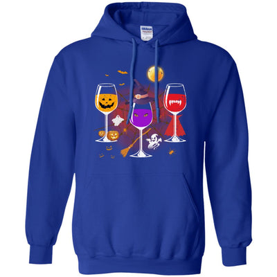 Wine Glass Of Witchcraft Funny Halloween T-Shirt & Tank Top | Teecentury.com