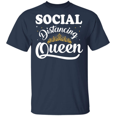 Social Distancing Queen Quarantine T-Shirt & Tank Top | Teecentury.com