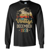 Retro Classic Vintage December 1959 63th Birthday Gift T-Shirt & Hoodie | Teecentury.com