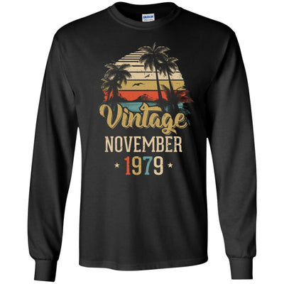 Retro Classic Vintage November 1979 43th Birthday Gift T-Shirt & Hoodie | Teecentury.com