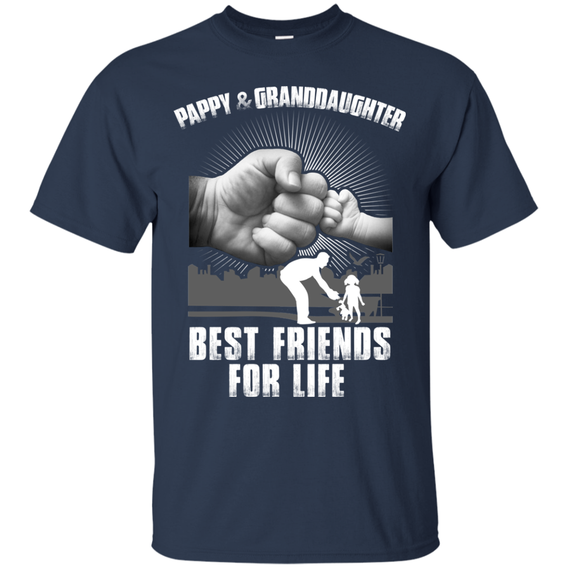 Pappy And Granddaughter Best Friends For Life T-Shirt & Sweatshirt | Teecentury.com