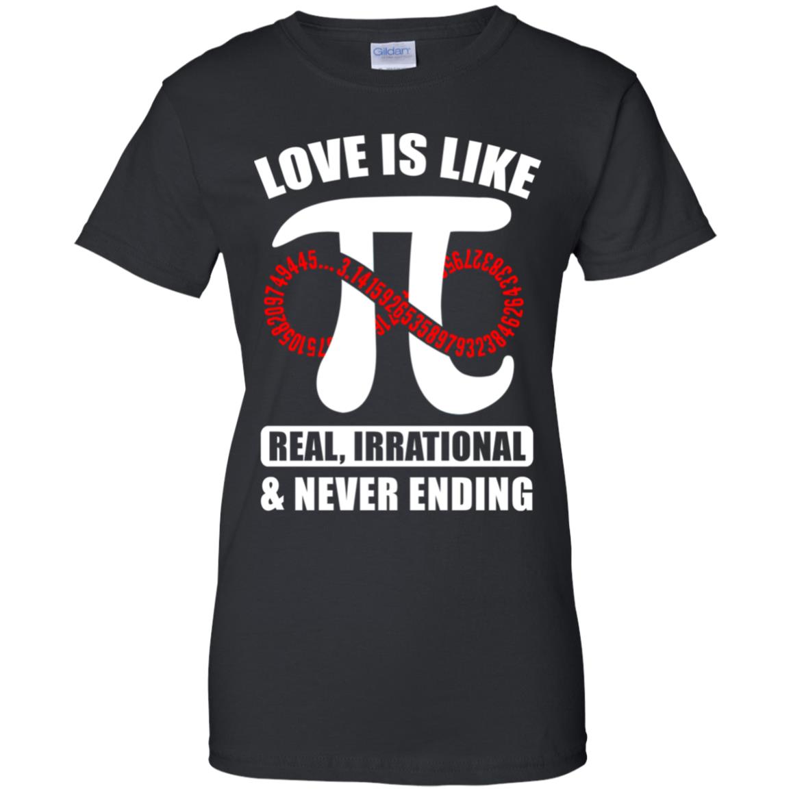 Love Is Like Pi Math 3.14 Pi Day Gift T-Shirt & Hoodie | Teecentury.com