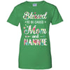 Mothers Day Gifts Blessed To Be Called Mom And Nannie T-Shirt & Hoodie | Teecentury.com