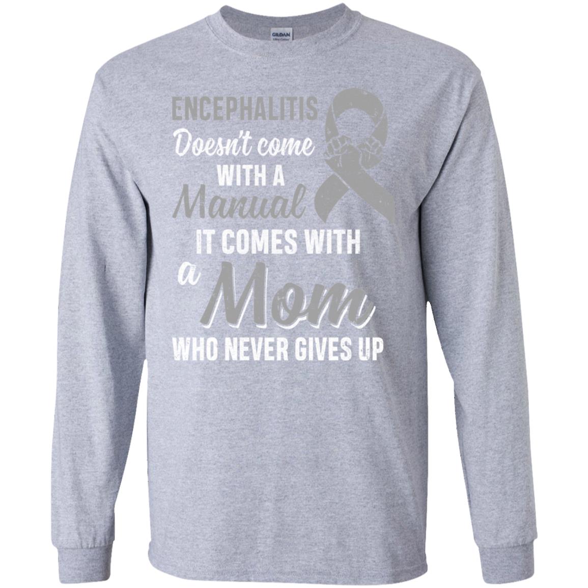 Encephalitis Awareness Mom Warrior Gifts T-Shirt & Hoodie | Teecentury.com