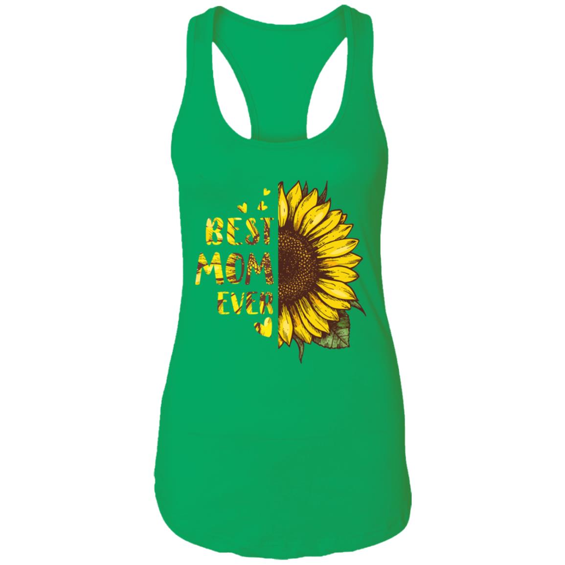 Best Mom Ever Sunflower For Mother's Day Gifts Women T-Shirt & Tank Top | Teecentury.com