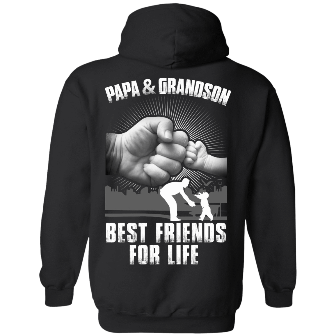 Papa And Grandson Best Friends For Life T-Shirt & Hoodie | Teecentury.com