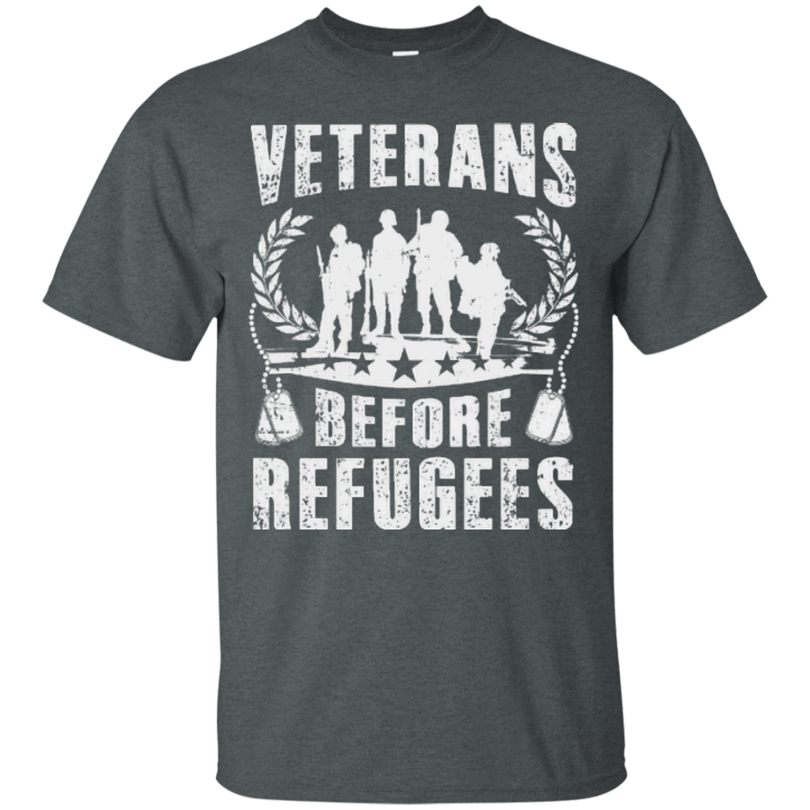 VETERANS BEFORE REFUGEES T-Shirt & Hoodie | Teecentury.com